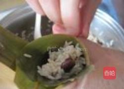 咸肉花生粽的做法图解7