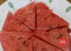 西瓜柳橙汁的做法图解1