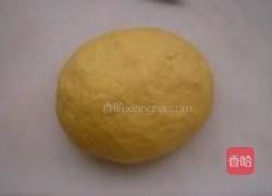 南瓜枸杞蝴蝶卷的做法图解3