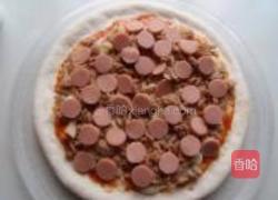 金枪鱼火腿pizz的做法图解11