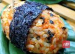 日式鲜虾饭团的做法图解10