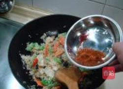 焗鸡肉海鲜饭的做法图解3