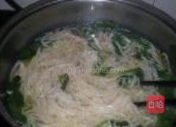 菠菜牛肚面的做法图解12