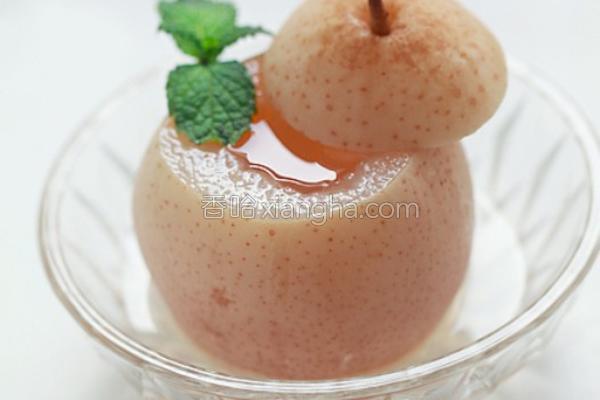 蜂蜜炖雪梨的做法_蜂蜜炖雪梨的做法大全_蜂