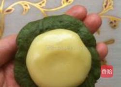 抹茶红豆酥的做法图解10
