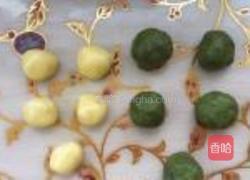 抹茶红豆酥的做法图解8