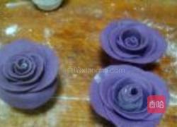 紫薯玫瑰花的做法图解6