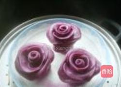 紫薯玫瑰花的做法图解8