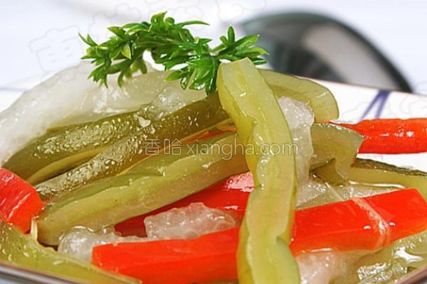 裙带菜炒冬瓜的做法_裙带菜炒冬瓜的做法大全