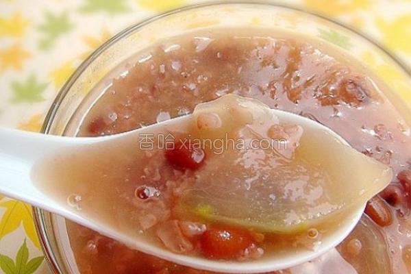 红豆冬瓜粥的做法_红豆冬瓜粥的做法大全_红