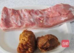 猴头菇扣肉的做法图解1