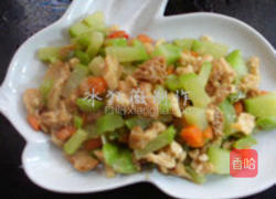 鸡胸炒佛手猴头菇的做法图解6