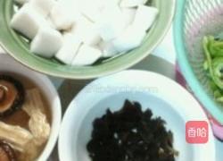 素烧白萝卜的做法图解1