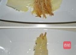 黄花菜白菜卷的做法图解3