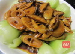 香菇烩竹笋的做法图解15