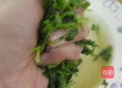 香菜拌百叶的做法图解2