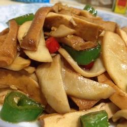 杏鲍菇烩香干的做法[图]