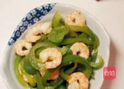 虾仁炒圆椒的做法图解7