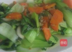 干贝小白菜的做法图解7
