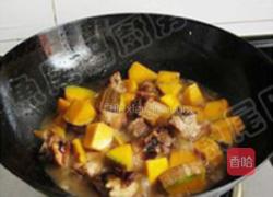 南瓜豆豉炒排骨的做法图解13