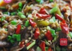 香辣酸汤茶香金针肥牛的做法图解12