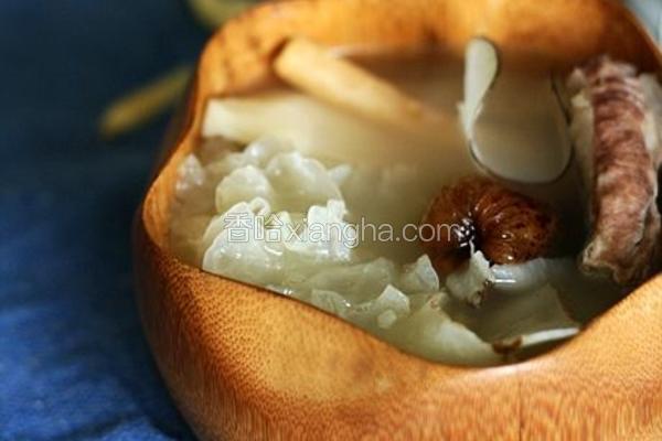 花胶螺片海底椰美肌汤的做法 菜谱 香哈网