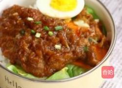 蒜香猪排饭的做法图解8