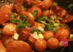 秘制萝卜烧肉的做法图解2