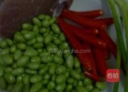榄菜肉末青豆的做法图解1