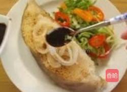 浇汁香鳕鱼的做法图解4