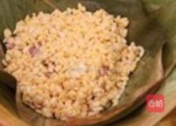 果蒸与咸肉粽子的做法图解13