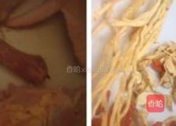 黄芪蹄筋参鸡汤的做法图解4