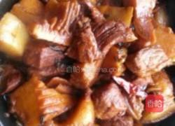 毛笋烧肉的做法图解7