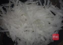 白萝卜丝汤的做法图解4