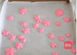 桃花手绘蛋糕卷的做法图解12