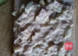 金枪鱼火腿三明治的做法图解3