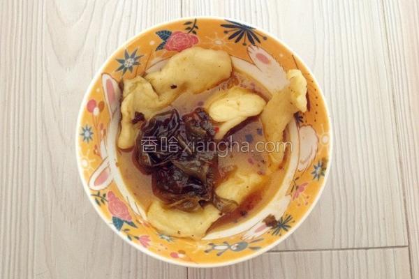 酸菜面疙瘩汤的做法_酸菜面疙瘩汤的做法大全