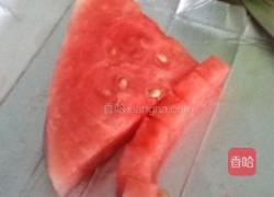 清爽西瓜酸奶杯的做法图解1