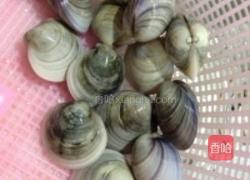文蛤鸡蛋羹的做法图解1