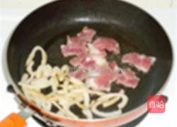 扁豆焖饭的做法图解2