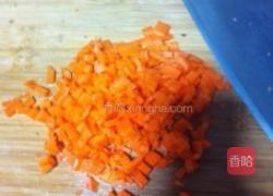 蔬菜干贝粥的做法图解2