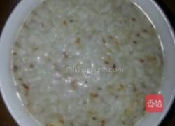 干贝芝麻粥的做法图解1