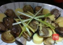 鸡蛋豆腐蒸文蛤的做法图解4
