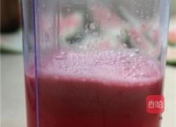 清凉西瓜汁的做法图解6