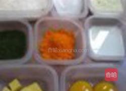 黄金芝士海苔椰丝球的做法图解1