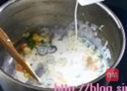 鲜虾面包派的做法图解4