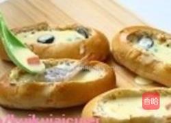 鲜虾面包派的做法图解6