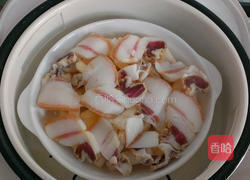 咸肉蒸黄泥拱的做法图解4