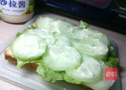 营养简易三明治的做法图解4