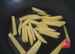 土豆杭椒炒肉条的做法图解5